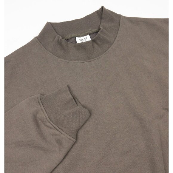 Seventh Earth Studios Sweatshirt Men's Medium Brown Heavyweight Pullover - Picture 1 of 12